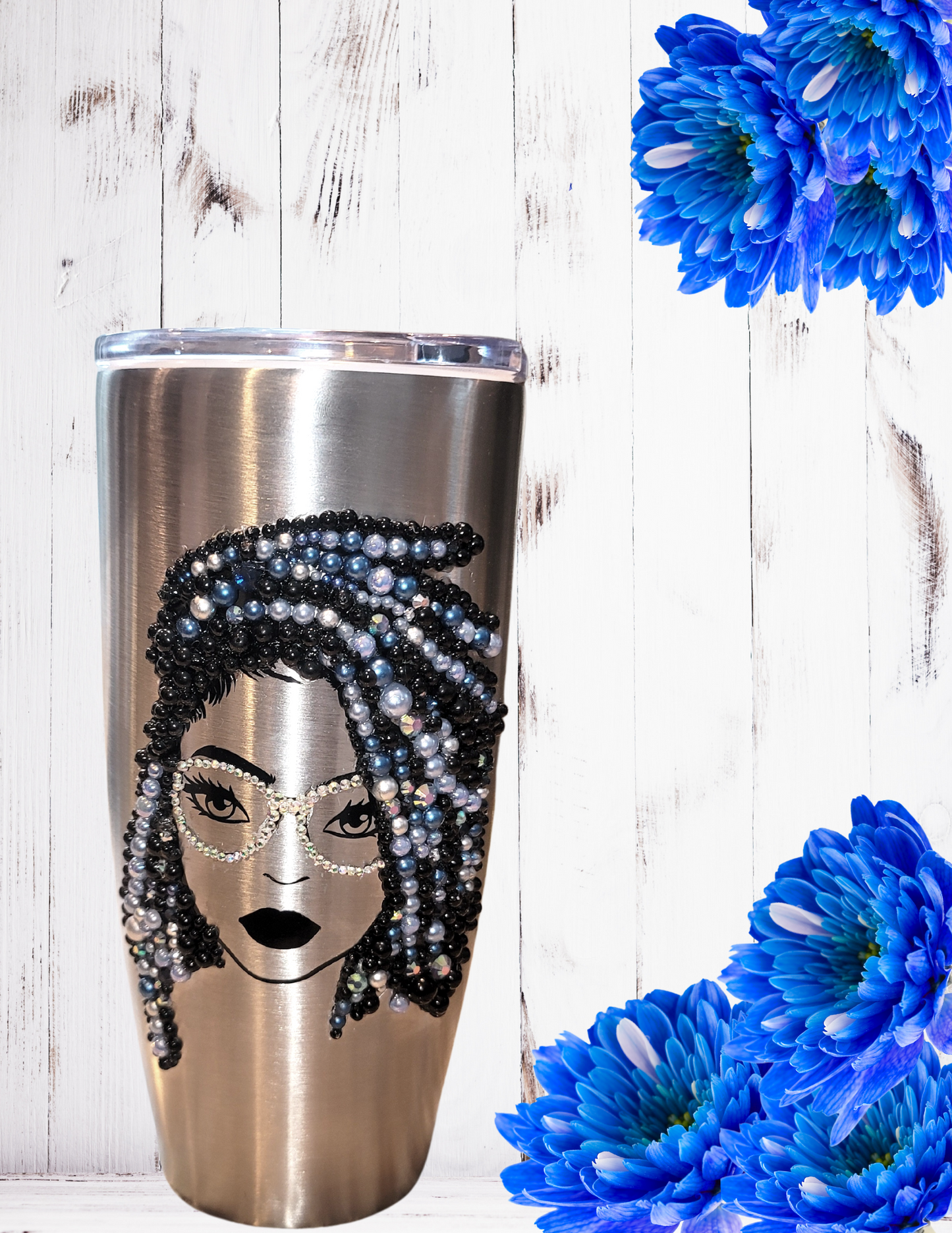 Ericka bling travel mug