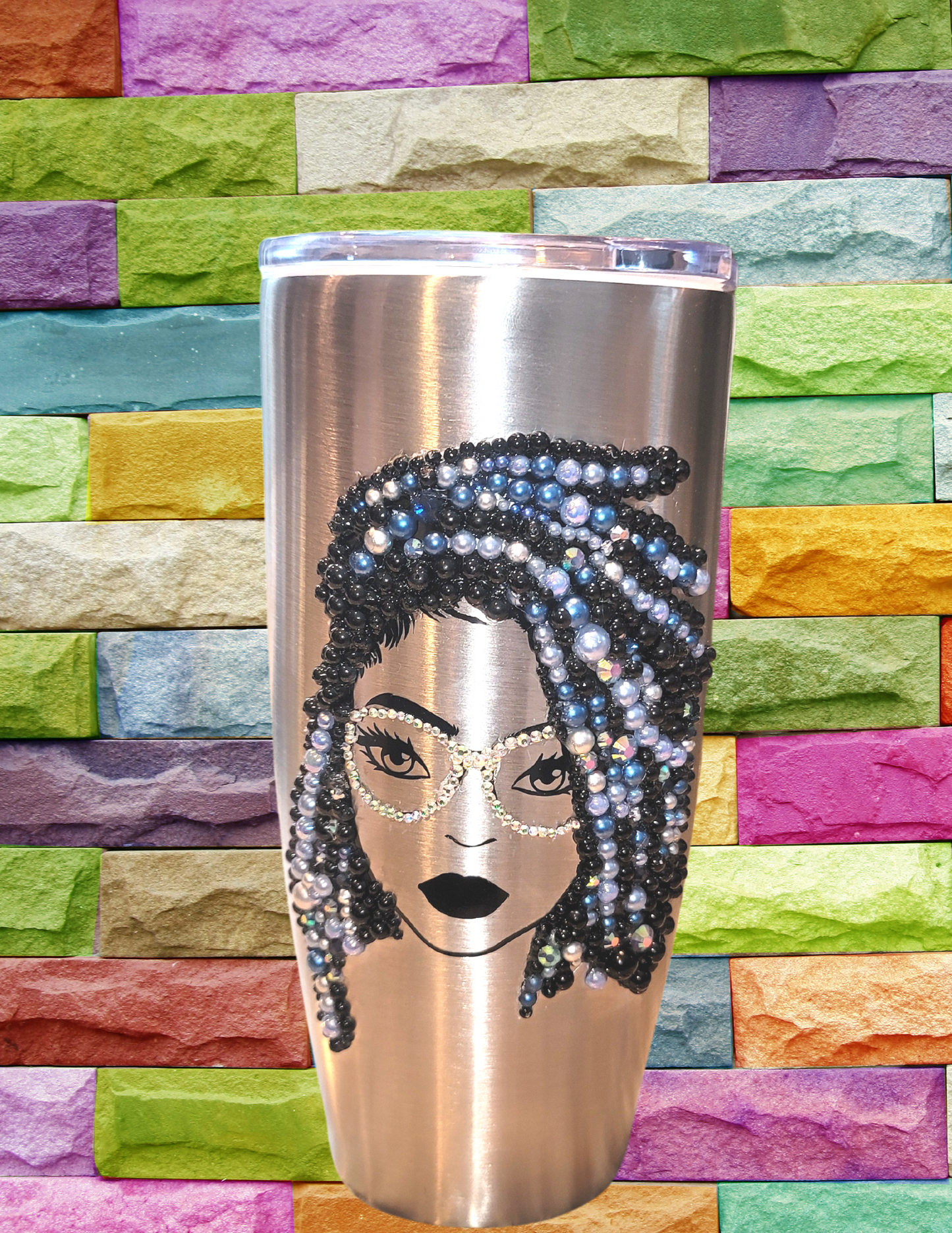 Ericka bling travel mug