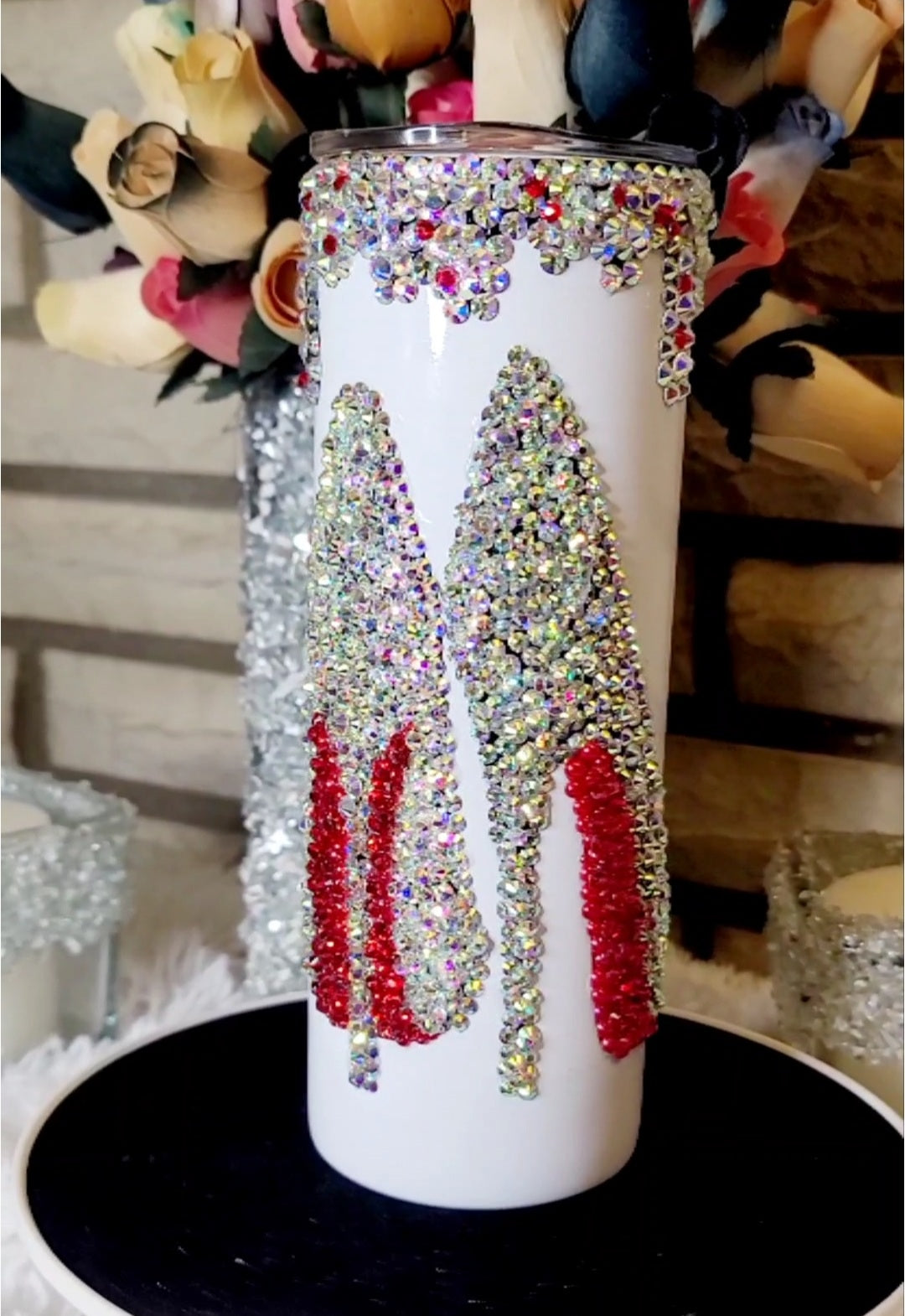 Drip Red Bottom Skinny Tumbler