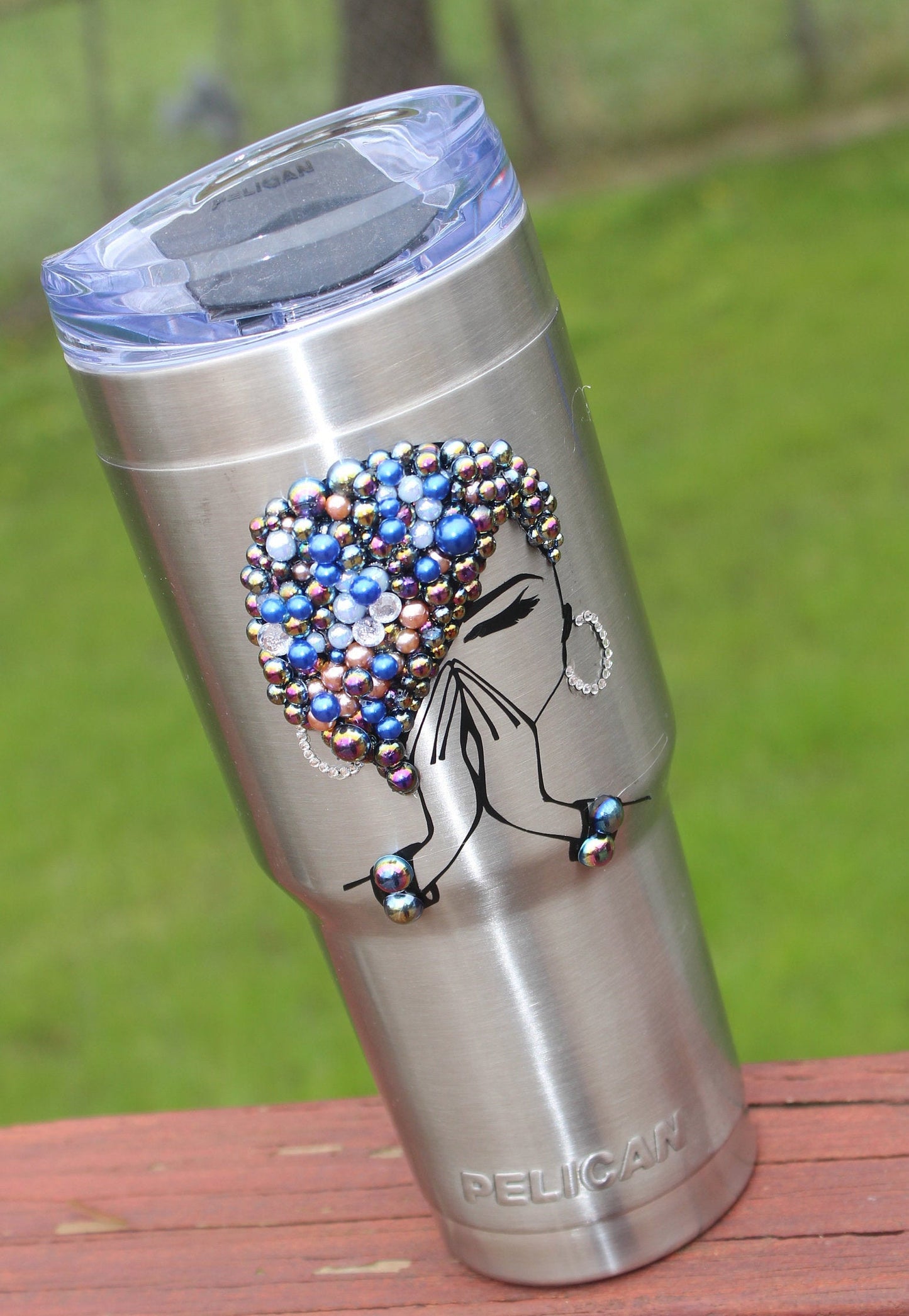 "Tracey" bling tumblers