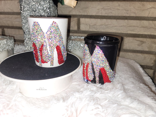 Red Bottom bling mug