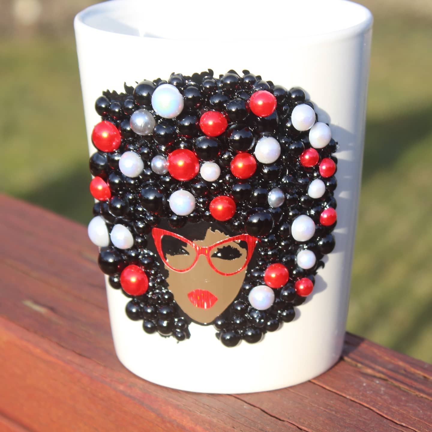"Linda" bling coffee mugs
